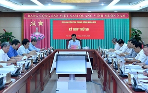 Lấy ý kiến việc tặng Huân chương Lao động với 9 cán bộ UBKT Trung ương