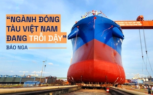 Siêu tàu 35 triệu USD "Made by Vietnam": Lớn nhất trong lịch sử, báo Nga ngợi khen