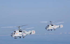 Trực thăng săn ngầm Ka-28 tham gia diễu binh trên biển dịp 2/9: Tầm hoạt động 980km, mang 2,2 tấn vũ khí