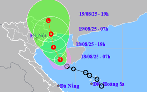 Áp thấp nhiệt đới vào Vịnh Bắc Bộ, chiều nay ven biển Quảng Ninh - Hải Phòng có gió giật cấp 8