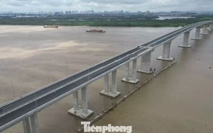 Hình ảnh cầu lớn nhất trên tuyến Vành đai 3 TPHCM trước ngày thông xe