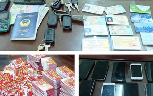 Khám xét khẩn cấp phát hiện 10.000 tờ rơi cho vay tiền, công an tiến hành phong tỏa hơn 500 triệu đồng trong tài khoản ngân hàng