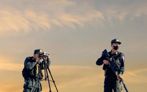 Cận cảnh 'xạ thủ' tập luyện bảo vệ an toàn Quốc khánh 2/9