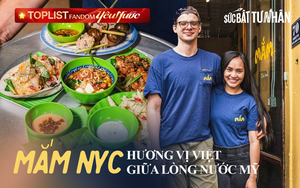 Mẹt bún đậu 800 nghìn đồng của cặp vợ chồng Việt - Mỹ khiến thực khách phải xếp hàng mới được thưởng thức