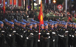 Toàn cảnh buổi tổng hợp luyện A80 lần đầu tiên tại Quảng trường Ba Đình