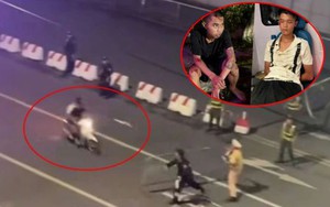 Tạm giữ hình sự về hành vi "Giết người" 2 đối tượng lao xe vào đại úy cảnh sát cơ động