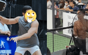 Ông xã Hồ Ngọc Hà để lộ body 6 múi cuồn cuộn trên sân pickleball khiến dân tình xuýt xoa