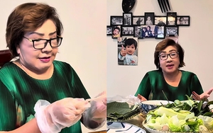 NSND Lệ Thủy 77 tuổi tự tay làm một việc cho chồng trước khi đi Canada