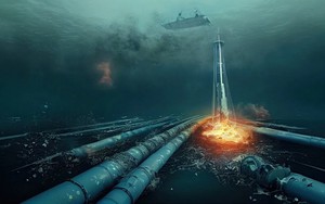 100kg thuốc nổ đánh vỡ 3 đường ống Nord Stream