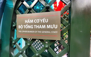 "Căn hầm tuyệt mật" của Bộ Tổng Tham mưu dưới lòng đất Hoàng Thành Thăng Long