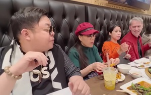 Được vợ chồng tỷ phú Mỹ mời ăn nhà hàng, Quang Lê: "Chọn món nào ngon nhất, mắc nhất cho tôi"