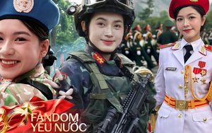 10 nữ quân nhân Việt Nam chỉ cần nở nụ cười là khuynh đảo mạng xã hội