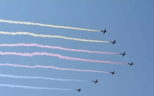 Hàng loạt máy bay quân sự mới xuất hiện trong lễ duyệt binh Trung Quốc