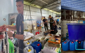 Một trung tướng chỉ huy cuộc đột kích, tóm gọn đường dây sản xuất nước tương, cà phê giả quy mô lớn, tịch thu hơn 75.000 sản phẩm sắp tung ra thị trường