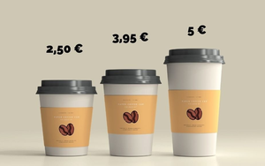 Hiệu ứng chim mồi: Tại sao ly cà phê cỡ lớn lại rẻ hơn?