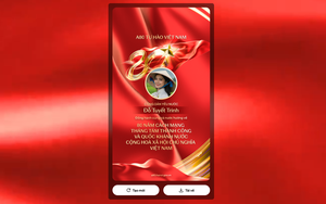 "Nhuộm đỏ sắc cờ" bằng ảnh đại diện và thiệp mời chào mừng 80 năm Quốc khánh: Cùng nhau lan tỏa tình yêu nước và niềm tự hào