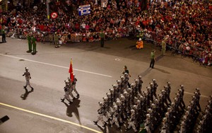 Lịch cắt sóng điện thoại khu vực sơ duyệt diễu binh, diễu hành từ nay đến ngày 2/9