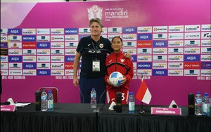 Sau đại bại, HLV Indonesia vẫn lớn giọng “tuyên chiến” tuyển Việt Nam