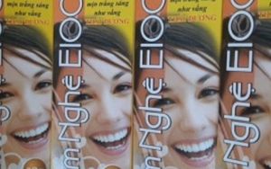 Mỹ phẩm quảng cáo 'trắng sáng như Thái Dương' bị thu hồi toàn quốc