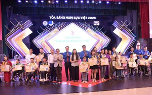 Xúc động 25 câu chuyện bền bỉ tạo thành công tại “Tỏa sáng Nghị lực Việt” 2025