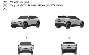 VinFast đăng ký bản quyền kiểu dáng mẫu SUV mới