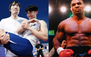 'Gã khổng lồ' bế Son Heung-min là cao thủ võ thuật, từng khiến Mike Tyson sợ run