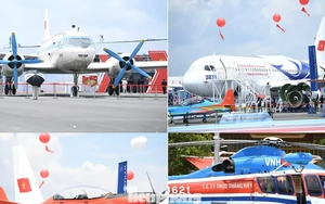 Lần đầu tái xuất 4 máy bay chở khách mang dấu ấn lịch sử của Việt Nam