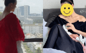 Mỹ nhân Việt vừa sinh con: Lộ nhan sắc 0% son phấn, được chồng chi tiền khủng để ở cữ