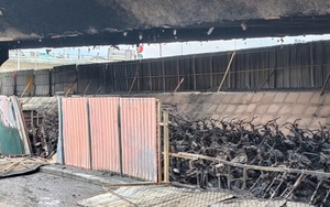 Có thể hạn chế xe đi lên cầu Vĩnh Tuy, khoanh vùng nguy hiểm sau vụ cháy