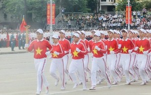 Võ sĩ karate Nguyễn Thị Ngoan: Tự hào khi làm nhiệm vụ rước đuốc tại Lễ diễu binh, diễu hành Ngày Quốc khánh