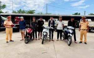Nhóm thiếu niên ở Huế mang hung khí chạy xe lạng lách, gây tai nạn rồi bỏ chạy