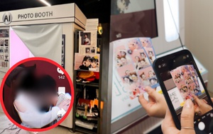 Chụp ảnh "nóng" trong tiệm photobooth