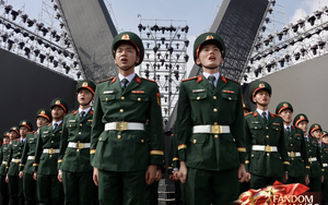 Tuyệt đối điện ảnh: Đội hình từng duyệt binh tại Matxcơva luyện tập cho concert Quốc gia tại Mỹ Đình