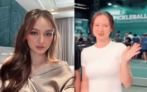 Hot girl Cần Thơ được mẹ chồng xây tặng sân pickleball, hiếm hoi lộ diện hậu sinh quý tử