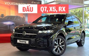 VW Touareg thêm 2 bản mới, đã về đại lý: Giá tới gần 3,4 tỷ đồng nhưng vẫn rẻ hơn Audi Q7 cả trăm triệu đồng, chưa có ADAS