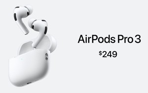 Apple AirPods Pro 3 ra mắt: Tai nghe có cảm biến đo nhịp tim, dịch trực tiếp và chống ồn "đỉnh nhất thế giới", giá gần 6,6 triệu đồng