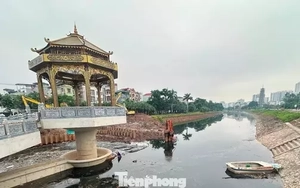 Đập dâng trên sông Tô Lịch hoạt động ra sao khi bổ sung nước từ Hồ Tây vào?