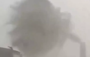 Bão dữ quật Tây Ban Nha, cây bật gốc, đường thành sông