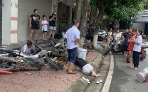 Bé trai 7 tuổi vặn tay ga xe máy, tử vong thương tâm
