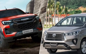 10 mẫu ô tô bán ít nhất tháng 8 tại Việt Nam