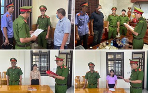 Khám xét nơi ở của Giám đốc Trần Chính Phong và kế toán Trương Thị Thúy Diệu