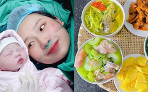 Cả nhà chồng thay phiên nhau nấu cơm cữ ngon cỡ nhà hàng cho bà đẻ: Mom này thắng đời 100-0 rồi!