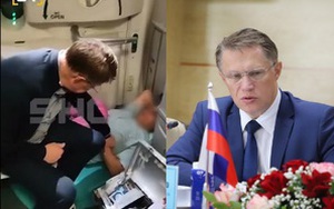 CLIP: Bộ trưởng Bộ Y tế Nga cấp cứu nam hành khách trên chuyến bay đến Việt Nam