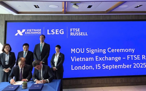 Nóng: Bộ trưởng Bộ Tài chính Nguyễn Văn Thắng làm việc với lãnh đạo Sở GDCK London và FTSE Russell