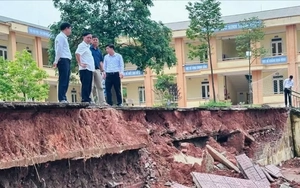 Hà Nội công bố tình huống khẩn cấp về thiên tai tại các vị trí sạt lở ở Ba Vì