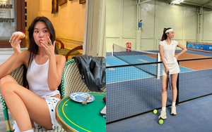 Vợ giám đốc vô địch giải pickleball, chồng vừa cầm chổi quét nhà đã mệt