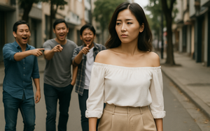 Bị quấy rối ngoài đường, vợ xinh về kể với chồng liền nhận câu trả lời sững sờ