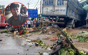 Vụ xe tải lao vào chợ chuối khiến 3 người chết: Xót xa cảnh chồng thẫn thờ nhìn vợ bầu ra đi mãi mãi