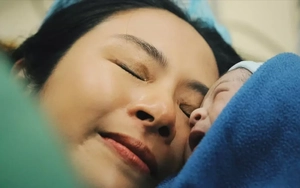 Hoa hậu Ngọc Hân gặp hiện tượng hiếm khi sinh con, xảy ra ở 1/80.000 ca sinh