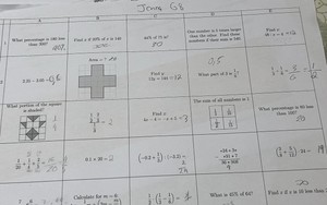 Một tờ đề toán lớp 8 ở châu Âu gây bão mạng vì dễ đến bất ngờ, học sinh tiểu học cũng giải "ngon ơ"